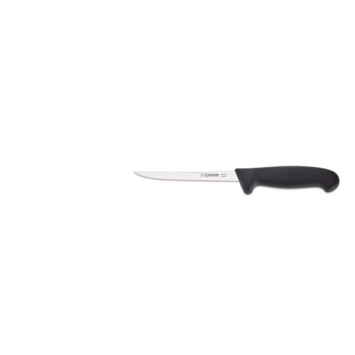 Egyenes pengéjű halfiléző és pikkelyező kés 15 cm