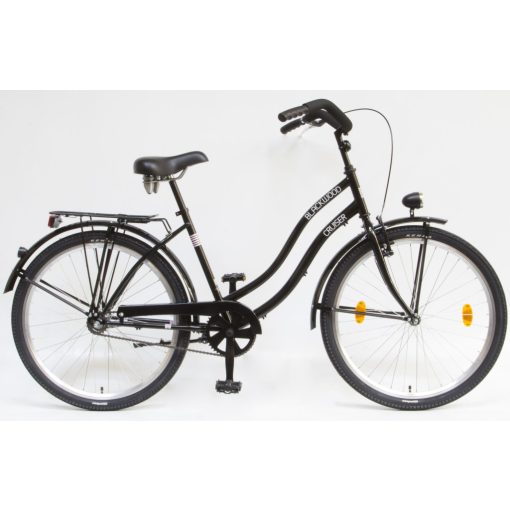 Csepel Blackwood Cruiser női kerékpár - Fekete