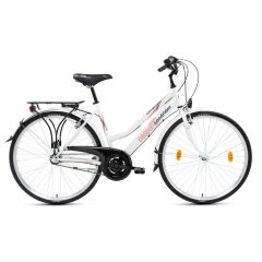   Csepel Landrider 28/17 női trekking kerékpár, 3 seb. agyváltó - Fehér 2021