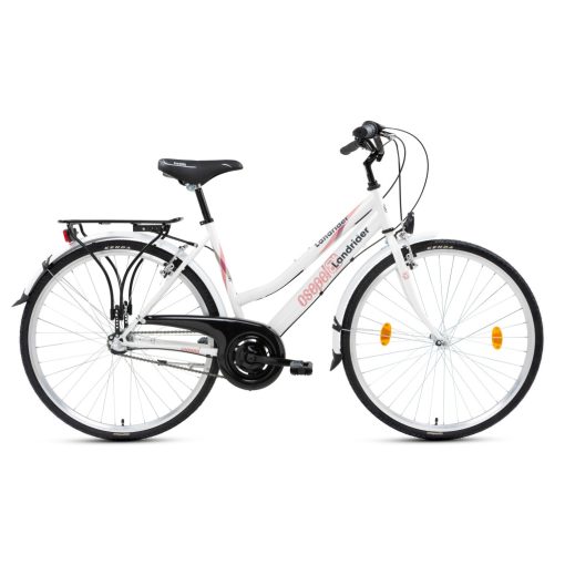 Csepel Landrider 28/17 női trekking kerékpár, 3 seb. agyváltó - Fehér 2021