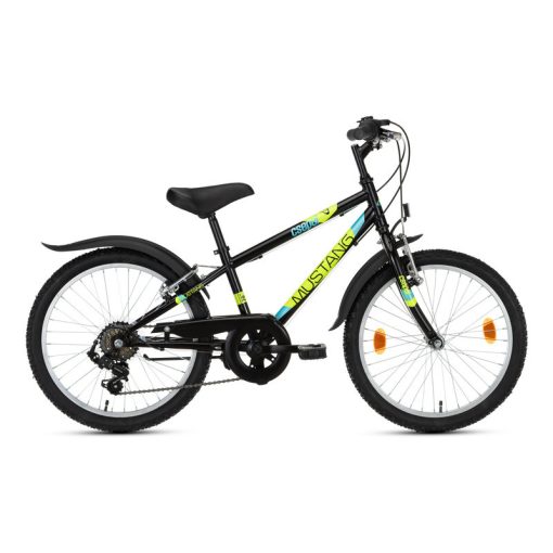 Csepel Mustang 20" gyermek kerékpár - Fekete 
