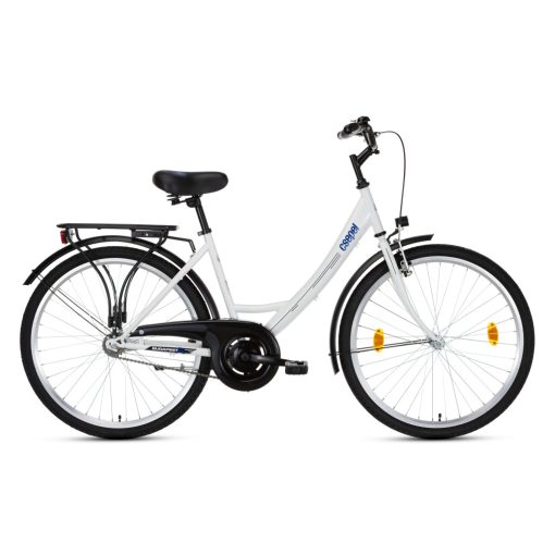Csepel Budapest A 28" felnőtt városi kerékpár - Fehér 2024 ÚJ SZÍN